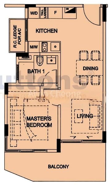 1 Bed Apartment (Condo) for Rent in  Seasuites - Image 12