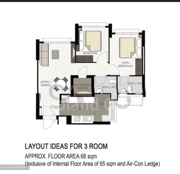 Common Room (HDB) for Rent in  512A Yishun Street 51 - Image 5