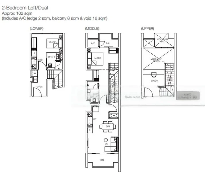 2 Bed Condo for Rent in  Fulcrum - Image 10