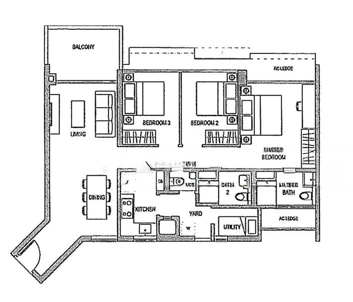 3 Bed Executive Condo for Sale in  The Topiary - Image 12