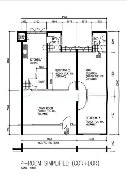 4 Room (4S) HDB for Sale in  341 Ubi Avenue 1 - Image 10