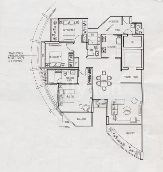 3 Bed Condo for Rent in  The Oceanfront @ Sentosa Cove - Image 4