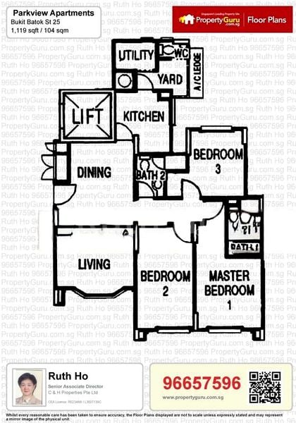 3 Bed Apartment (Condo) for Sale in  Parkview Apartments - Image 6