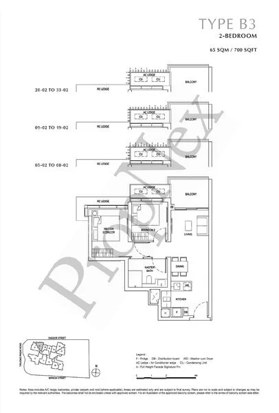 2 Bed (Condo) for Rent in  One Bernam - Image 6