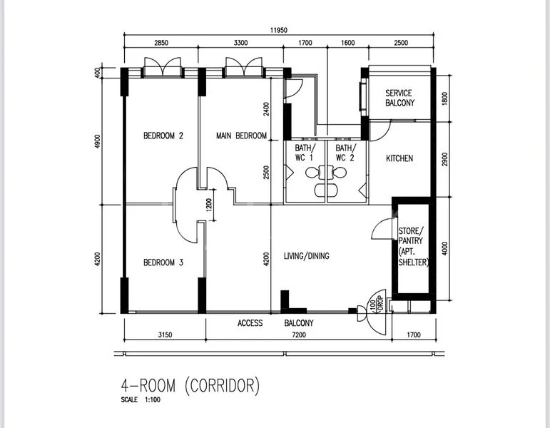 4 Room (4A) HDB for Sale in 142 Rivervale Crescent - Image 20