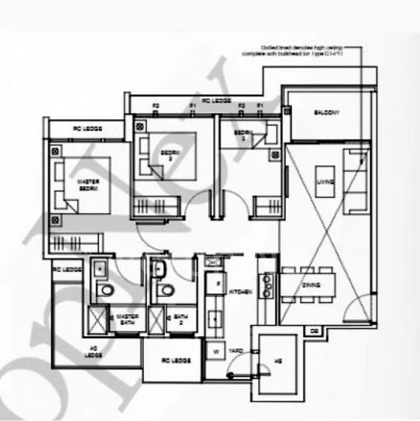 Master Room (Condo) for Rent in Parc Central Residences - Image 7