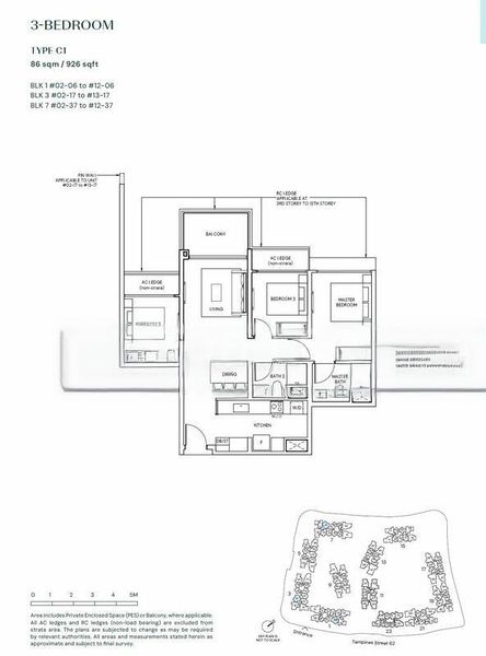 3 Bed Condo for Sale in Tampines North Drive 1 - Image 12