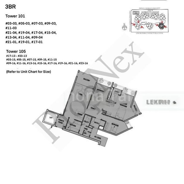 3 Bed Condo for Sale in  The Crest - Image 14