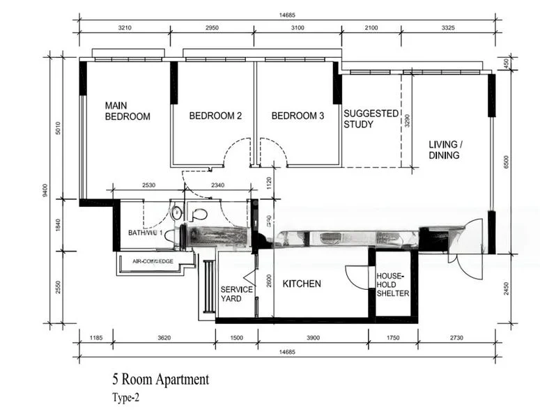 5 Room (5I) HDB for Sale in  494J Tampines Street 45 - Image 8