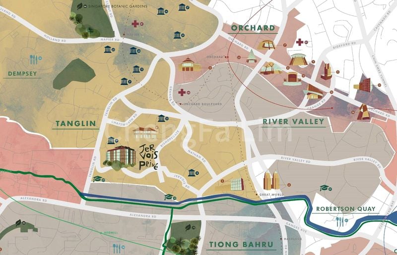 2 Bed Apartment (Condo) for Sale in  Jervois Privé - Image 14