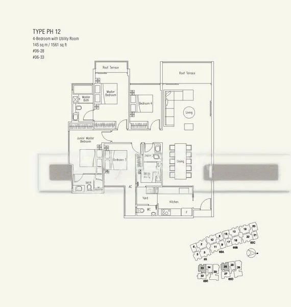 4 Bed Apartment (Condo) for Sale in  Waterscape At Cavenagh - Image 7