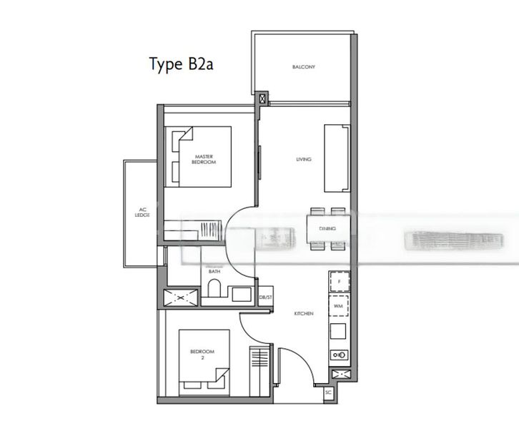 2 Bed Condo for Rent in Fourth Avenue Residences - Image 9