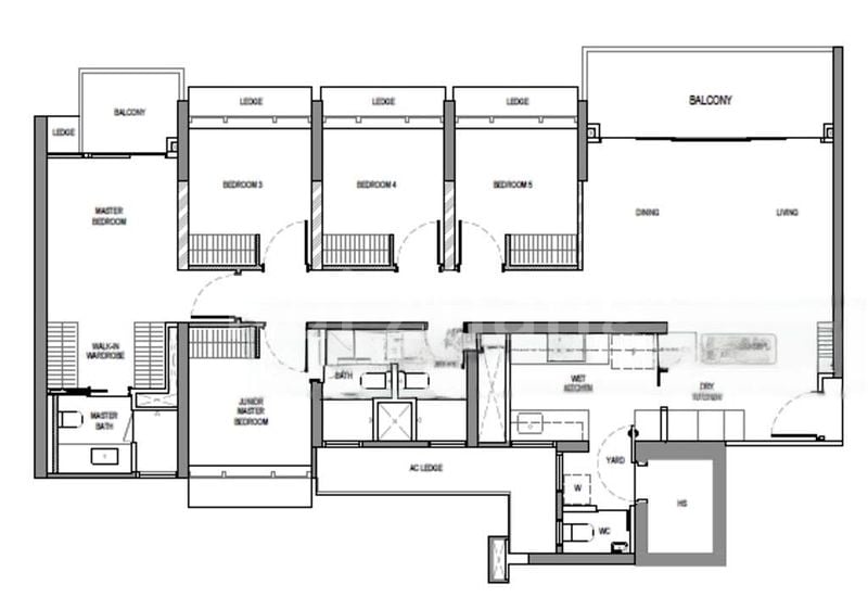Common Room (Condo) for Rent in  Copen Grand - Image 13