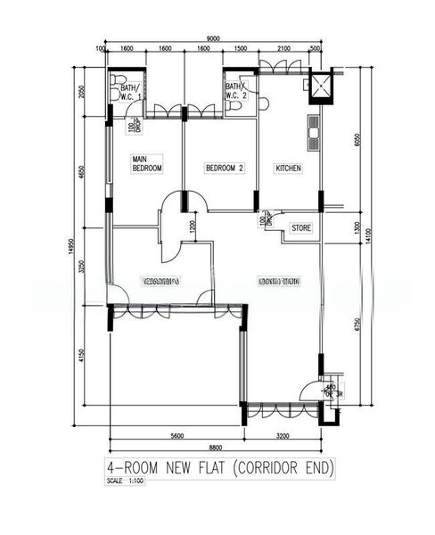 4 Room (4NG) HDB for Sale in  119 Potong Pasir Avenue 1 - Image 8