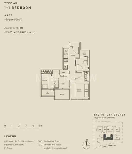 1 Bed Condo for Sale in  Hill House - Image 10