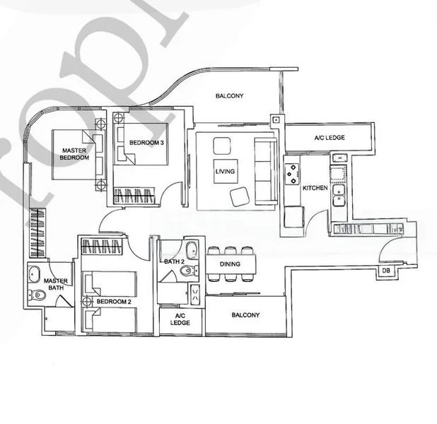 3 Bed Executive Condo for Sale in  Arc At Tampines - Image 19