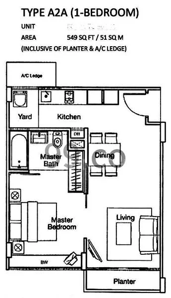 1 Bed Condo for Rent in  The Ford @ Holland - Image 7
