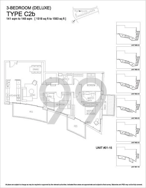 3 Bed Condo for Sale in  Corals At Keppel Bay - Image 16