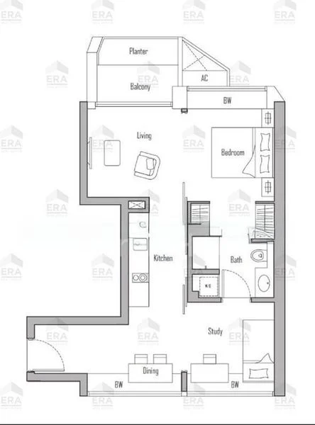 1 Bed Condo for Sale in Shenton Way - Image 4