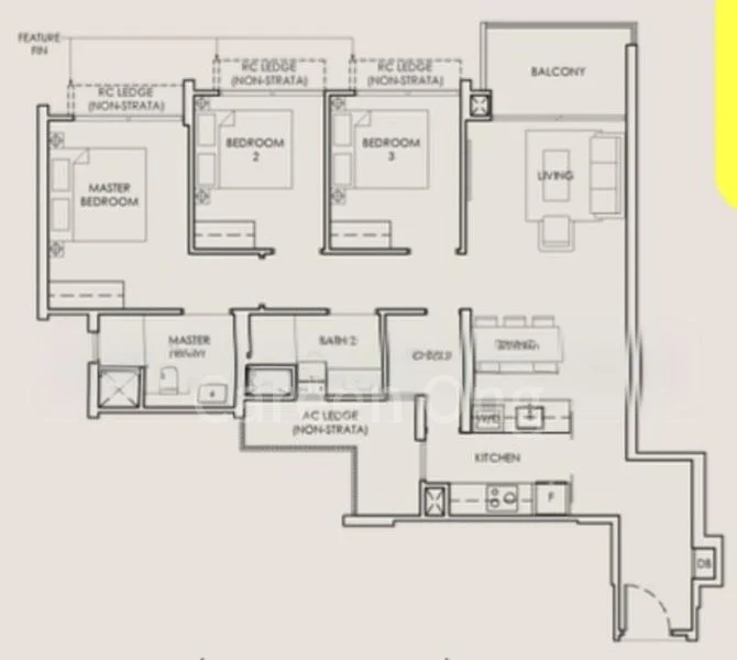 2 Bed Apartment (Condo) for Sale in  Upper Bukit Timah Road - Image 13
