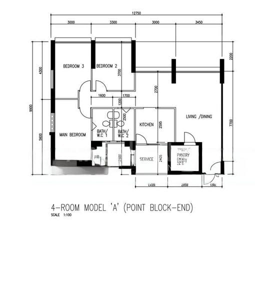 4 Room (4A) HDB for Sale in  17 Telok Blangah Crescent - Image 13