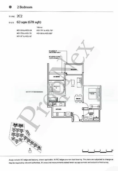 2 Bed Condo for Sale in  The Watergardens At Canberra - Image 12
