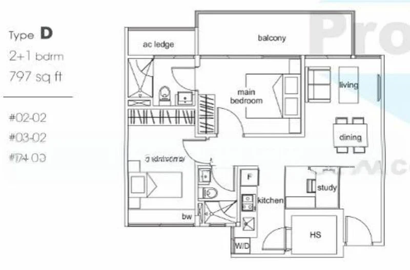 2 Bed Condo for Rent in  Tivoli Grande - Image 11