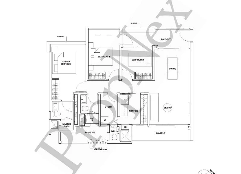 3 Bed Executive Condo for Sale in  The Criterion - Image 10