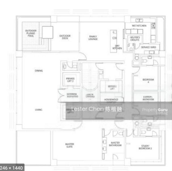 4 Bed Condo for Rent in  Ardmore Residence - Image 10