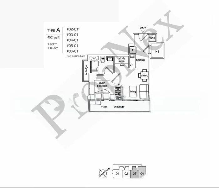 1 Bed Condo for Rent in  Opal Suites - Image 7