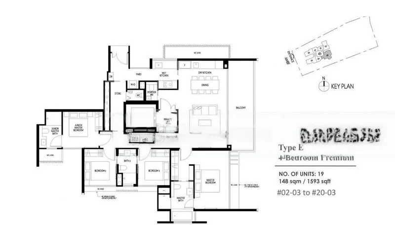 4 Bed Condo for Sale in  Amber 45 - Image 18