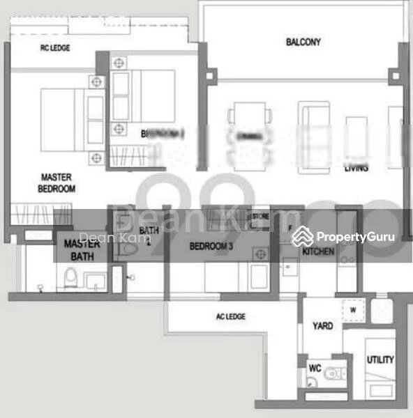 3 Bed Executive Condo for Rent in  The Topiary - Image 16