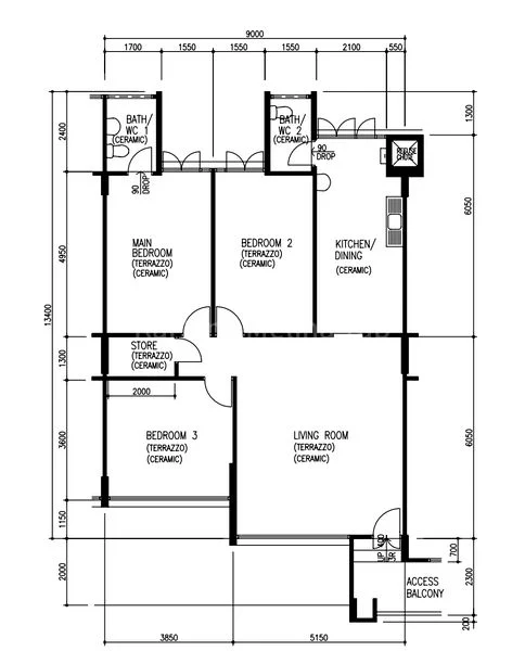 4 Room (4A) HDB for Sale in 662 Hougang Avenue 4 - Image 6