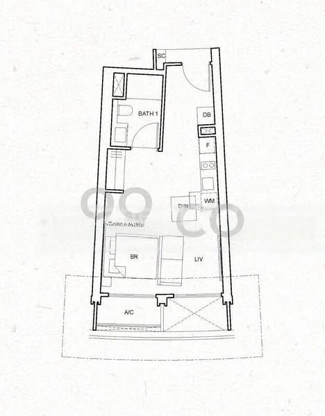 Studio Condo for Rent in  One Pearl Bank - Image 11