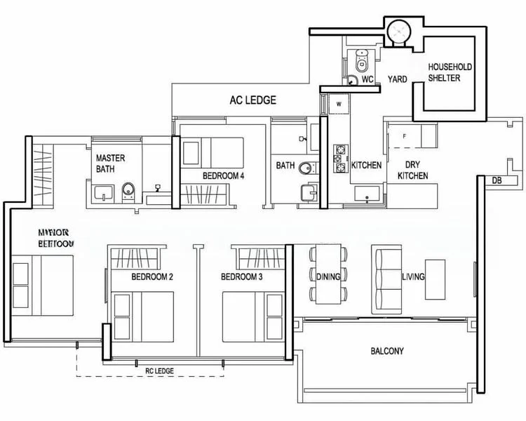 4 Bed Executive Condo for Sale in  The Terrace - Image 18