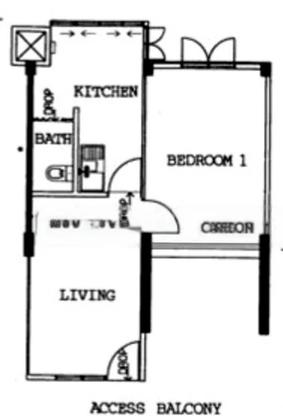 2 Room (2STD) HDB for Rent in  6 Beach Road - Image 8