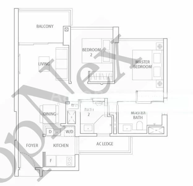 2 Bed Condo for Rent in  JadeScape - Image 6