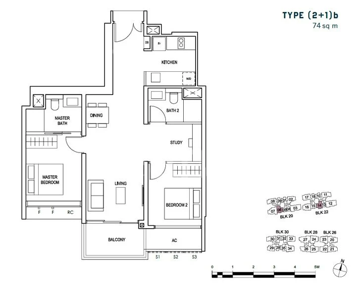 2 Bed Apartment (Condo) for Rent in  Penrose - Image 13