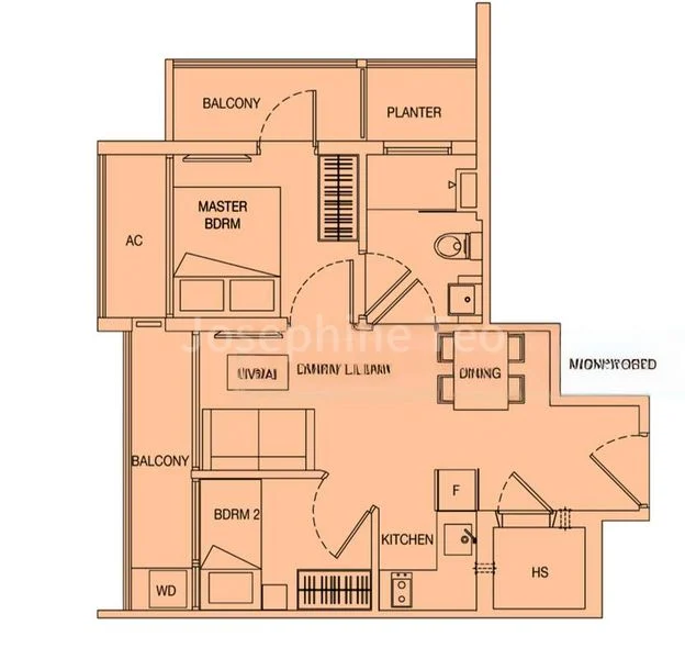 2 Bed Condo for Sale in  Millage - Image 4