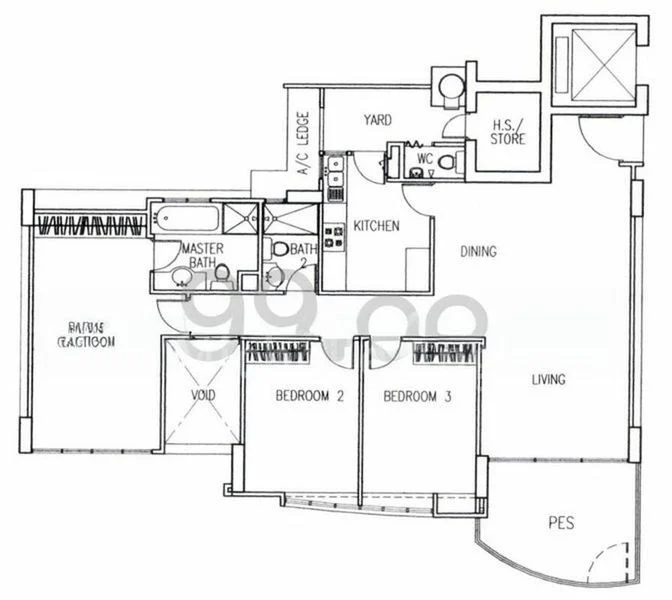 3 Bed Executive Condo for Sale in  The Dew - Image 19
