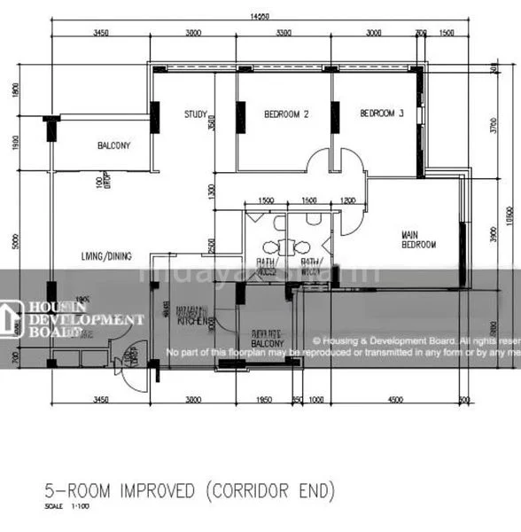 5 Room (5I) HDB for Sale in  155 Jalan Teck Whye - Image 17