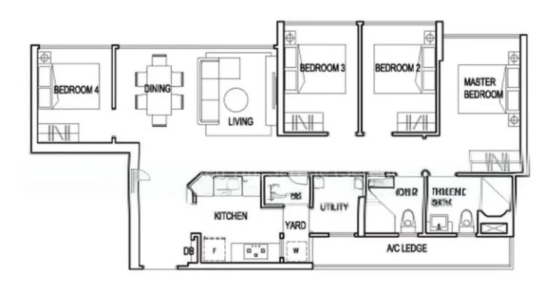Master Room (Condo) for Rent in  Symphony Suites - Image 12