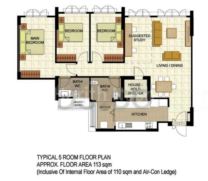 5 Room (5I) HDB for Sale in  488D Choa Chu Kang Avenue 5 - Image 19
