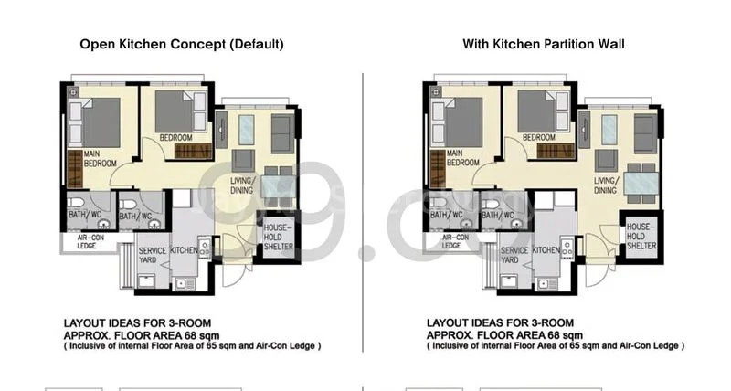 Master Room (HDB) for Rent in  659C Punggol East - Image 6