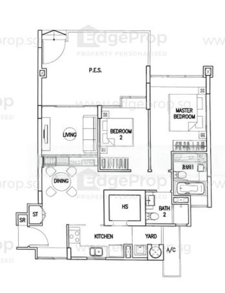 2 Bed Condo for Rent in  The Calrose - Image 16
