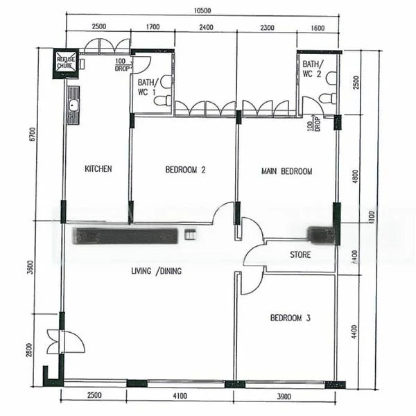 4 Room (4A) HDB for Rent in  335 Woodlands Street 32 - Image 18