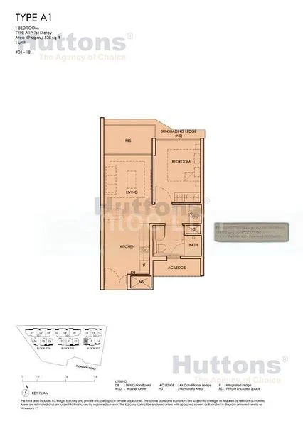 1 Bed Condo for Rent in Peak Residence - Image 18