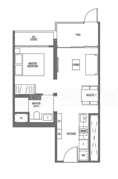 1 Bed Condo for Rent in  Midtown Modern - Image 19