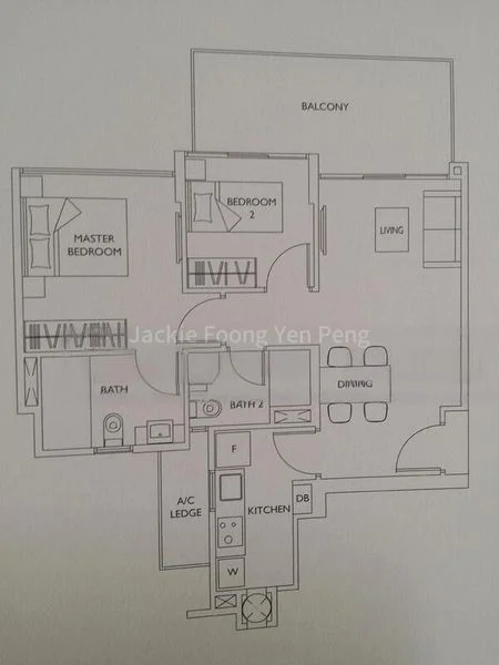 1 Bed Condo for Rent in  Kingsford Waterbay - Image 8