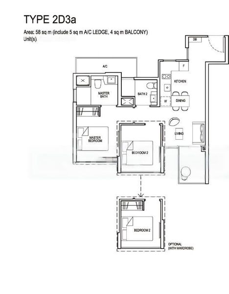 2 Bed Condo for Rent in  Grandeur Park Residences - Image 8